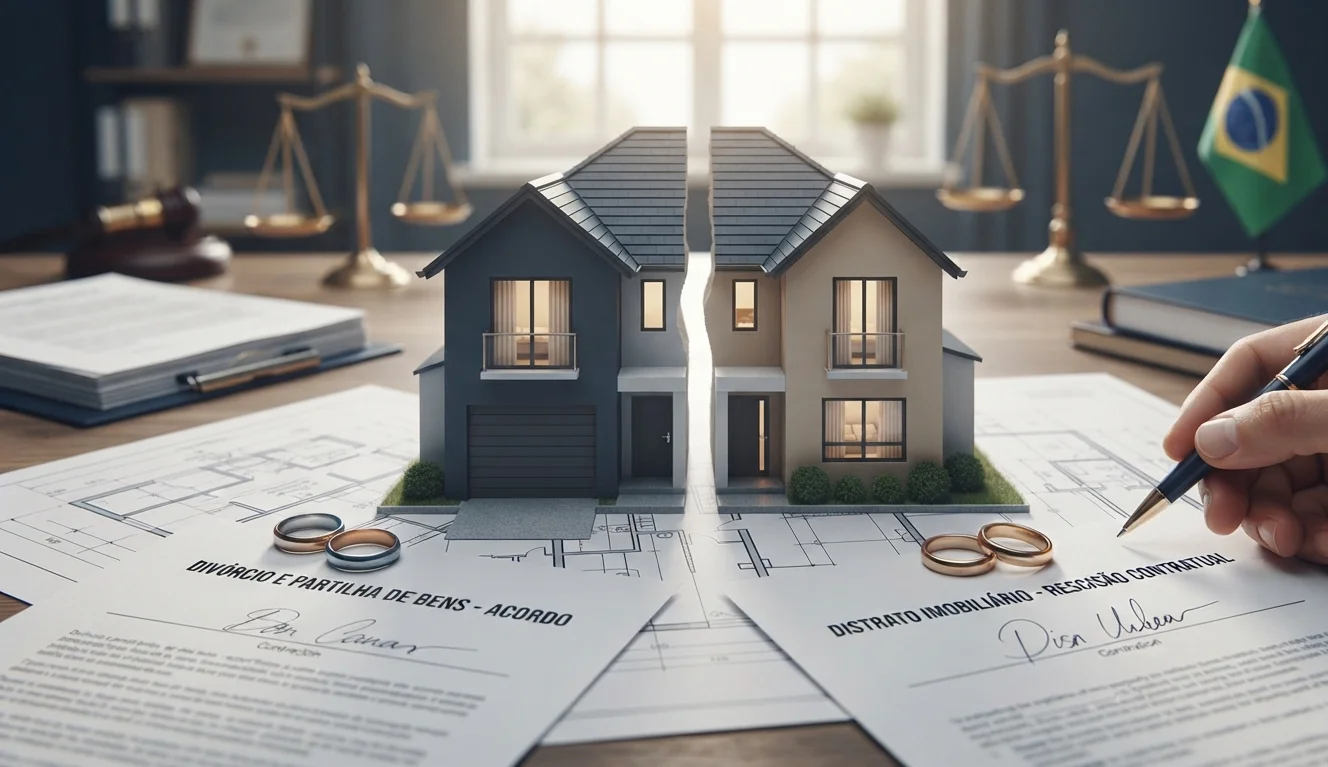 Distrato Imobiliário em Caso de Divórcio